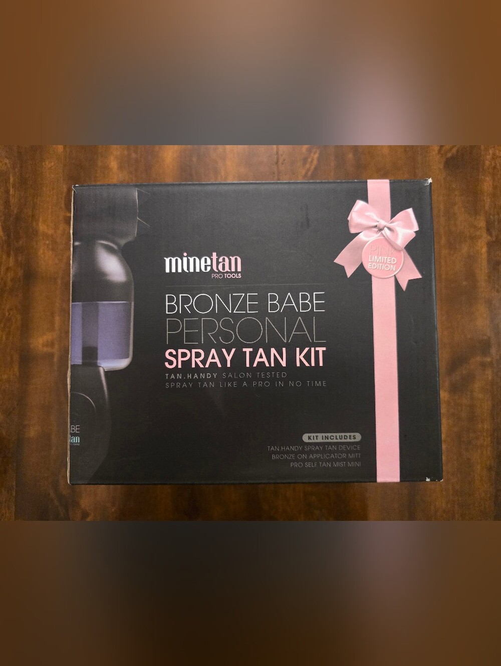 Bronze Babe Personal Spray Tan Kit ( Machine Only) New In Box. Pink Edition